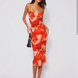 Tiger Mist Midi Dress
